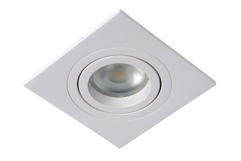 Lucide TUBE - Zapustené bodové svietidlo - 1xGU10 - Biele